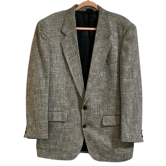 Vintage Other - VINTAGE HILL & ARCHER LINEN BLEND SPORT COAT SIZE 42R
